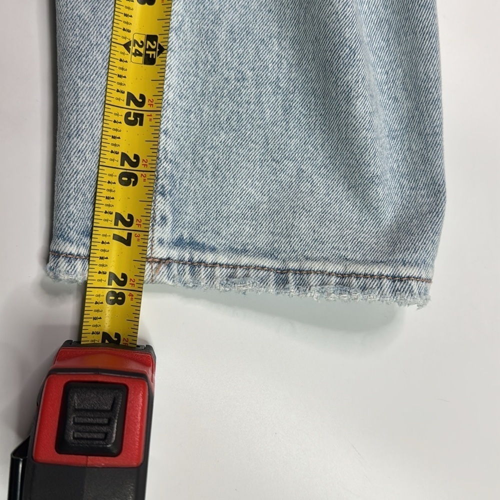 American Eagle Super High Rise Ankle Straight Jeans Size 4 - Picture 6 of 12